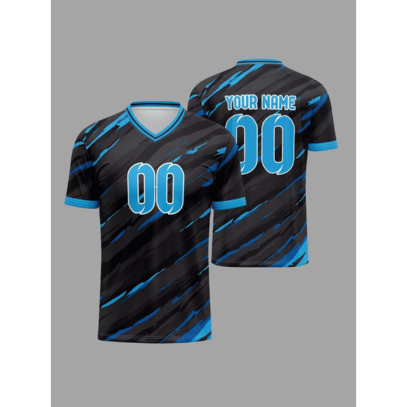 Custom Name & Number Soccer Jersey for Men, Personalized Men's Sport Team Club Shirt (Contact Us For Custom)