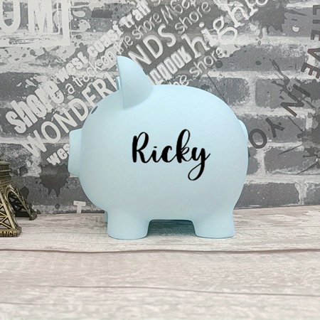 Custom Name Personalized Piggy Bank - Customizable Savings Jar for Kids & Adults, Perfect Birthday/Christmas/Baby Shower Gift