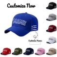 thumbnail image 1 of Custom Name Printed Baseball Cap DIY Personalized Gift for Mother's Day Birthday, 1 of 8