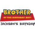thumbnail image 1 of Custom Name Wall Decal - Brother Of The Birthday Personalized Wall Sticker for Home Boy Girl Bedroom Decoration - Size: 8 In x 10 In, 1 of 3