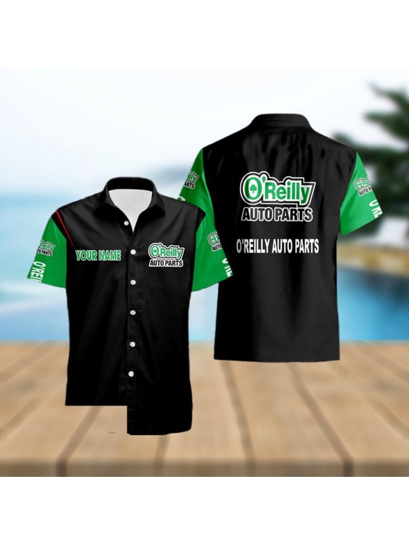Custom Name o reilly auto parts Logo Trademark 3D Hawaiian Shirt For Men And Women Gift