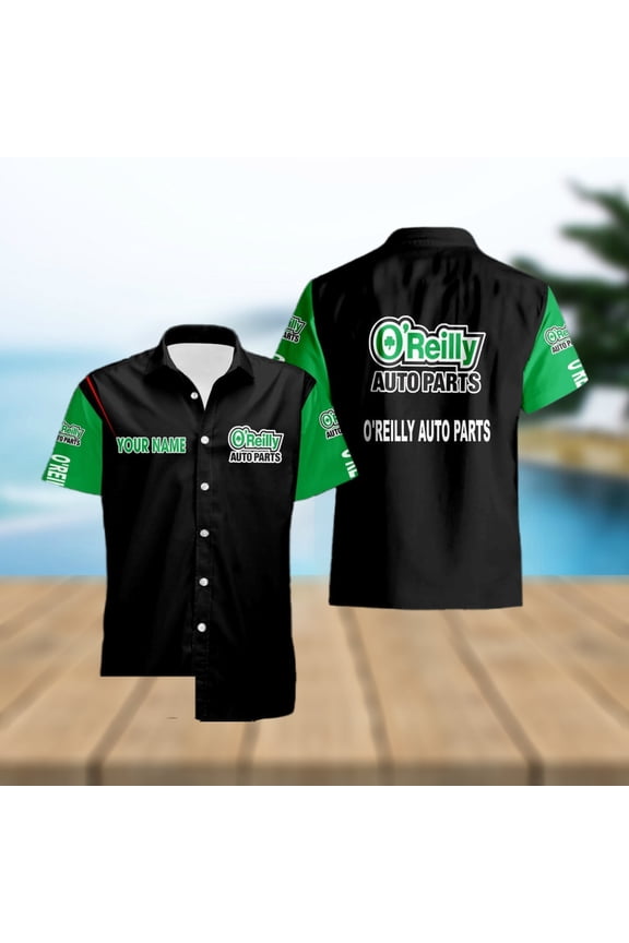 Custom Name o reilly auto parts Logo Trademark 3D Hawaiian Shirt For Men And Women Gift