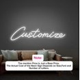 thumbnail image 1 of Custom Neon Signs Personalized Night Light Bar Decor Wall Led Wedding Decoration, 1 of 6