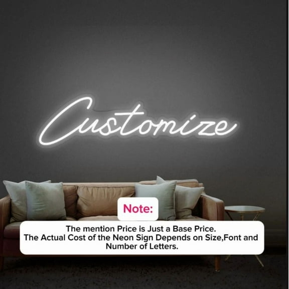 Custom Neon Signs Personalized Night Light Bar Decor Wall Led Wedding Decoration