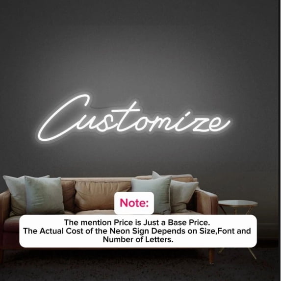 Custom Neon Signs Personalized Night Light Bar Decor Wall Led Wedding Decoration