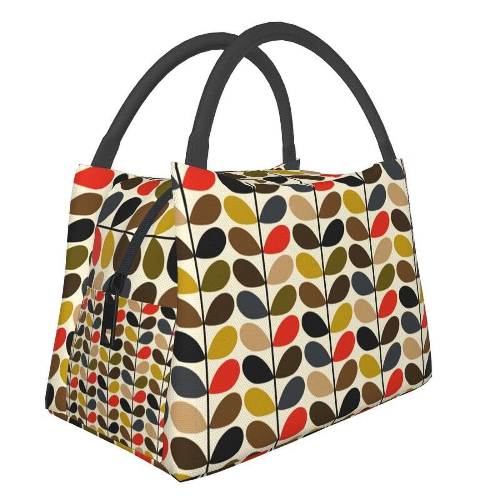 Custom Orla Kiely Lunch Bags Men Women Thermal Cooler Insulated Lunch ...