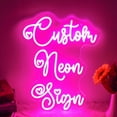 thumbnail image 1 of Custom Outdoor Neon Sign Waterproof IP67, Large Personalized Outdoor LED Sign, Waterproof Neon Sign, Customizable Outdoor Light Up Sign, for Backyard, Patio, Garden, Bar, Pool, Business Shop Logo, 1 of 16