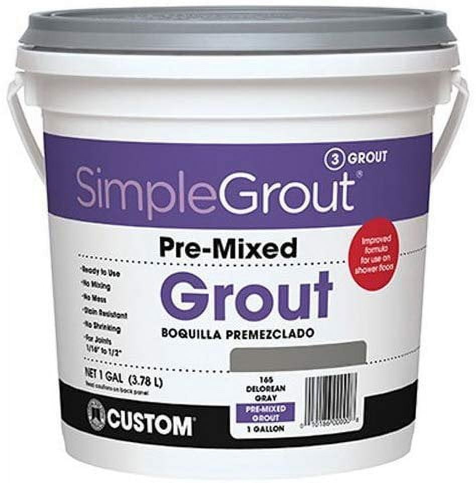 Bright White 1 Gallon Premixed Ceramic Tile Grout