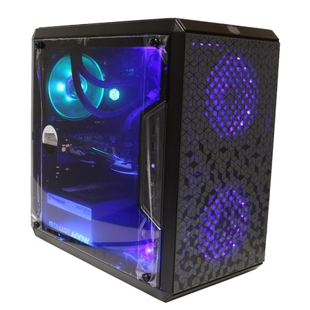 Custom PRC PrismCore Special Edition Gaming Desktop PC AMD Ryzen 5 3600 3.60GHz 6-Core 16GB DDR4 RAM AMD Radeon RX 6600 8GB GDDR6 1TB NVMe SSD Wi-Fi 6 BT 5.3 W11 Home