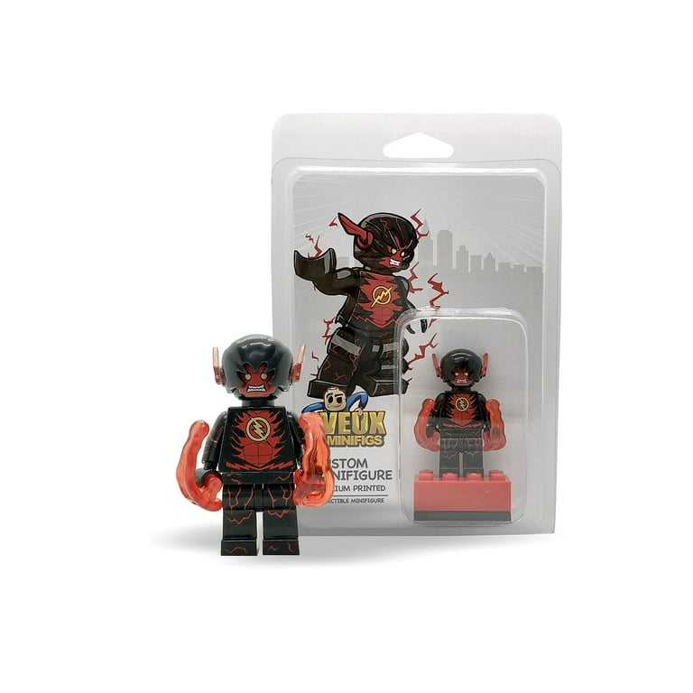 Custom PRINTED Daniel West Prime Earth Flash Reverse Flash NEW 52