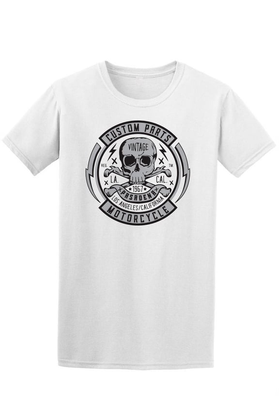 Custom Parts Motorcycle  T-Shirt Men -Image by Shutterstock, Male 3X-Large