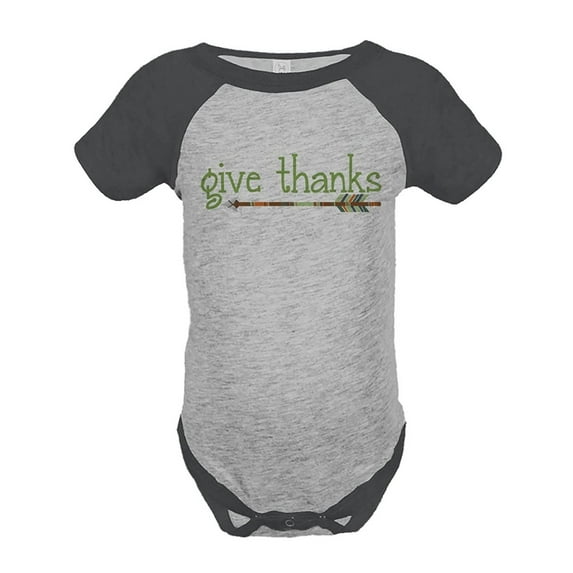 Custom Party Shop Baby's Give Thanks Thanksgiving Onepiece
