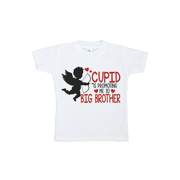 Custom Party Shop Boy's Big Brother To Be Valentine's T-shirt - 4T