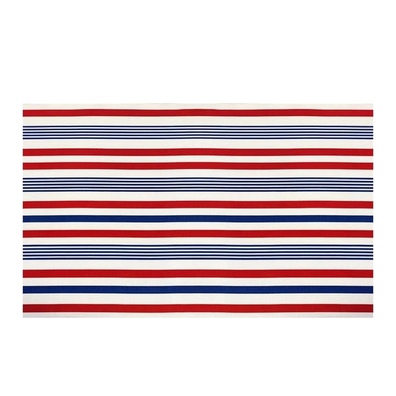 Custom Patriotic Doormat, Personalized Name Entry Rug, Durable Non-Slip Outdoor Welcome Mat, American Flag Design for Front Door, 50x80cm