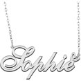 Custom Pendant Name Necklace Customized Personalized Plated Name