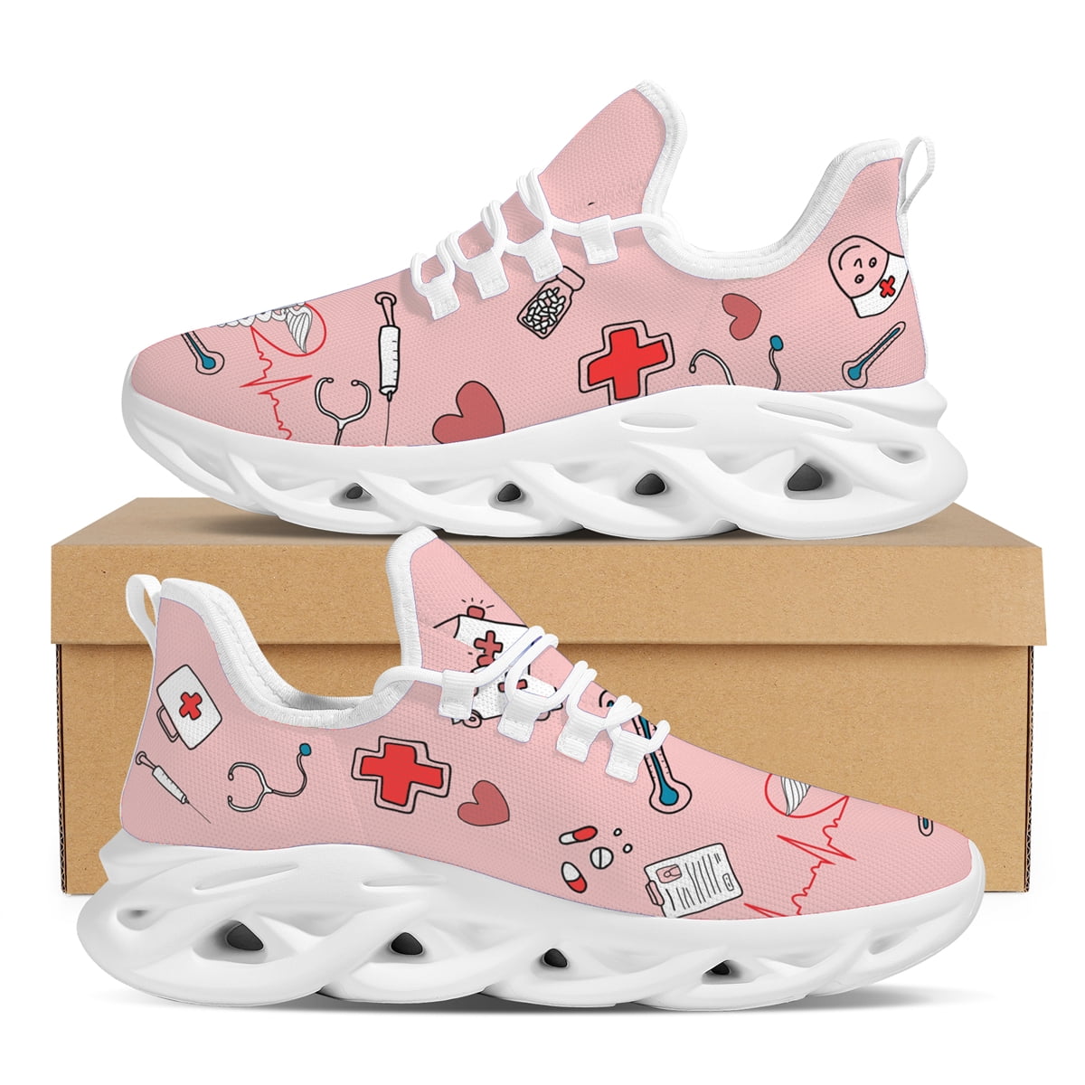 Custom Personalized Nurse Low Top Sneakers - Gift Idea For Nurse