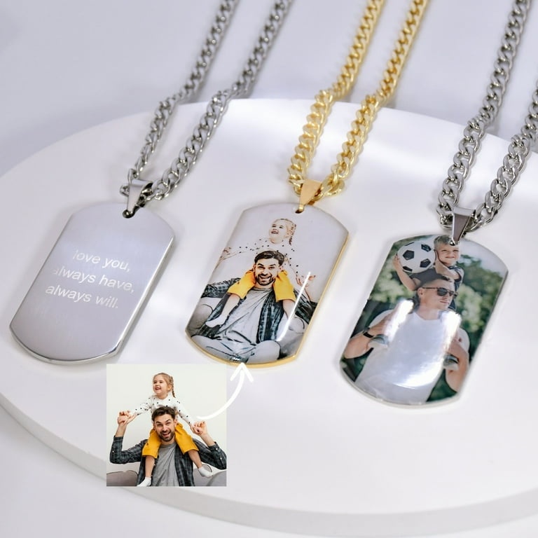 Personalized dog tag for him cheap