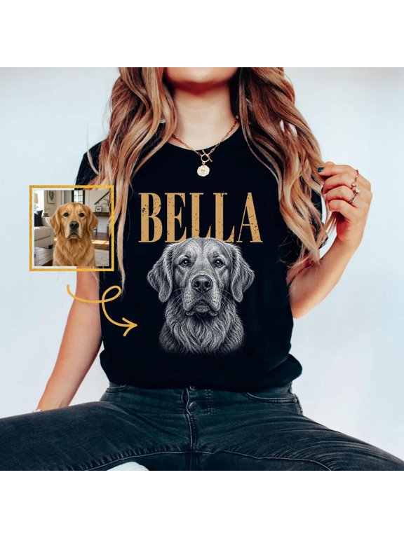 Custom Pet Personalized Pet Photo Dog Custom Cat, ANANDHIS-Shirts