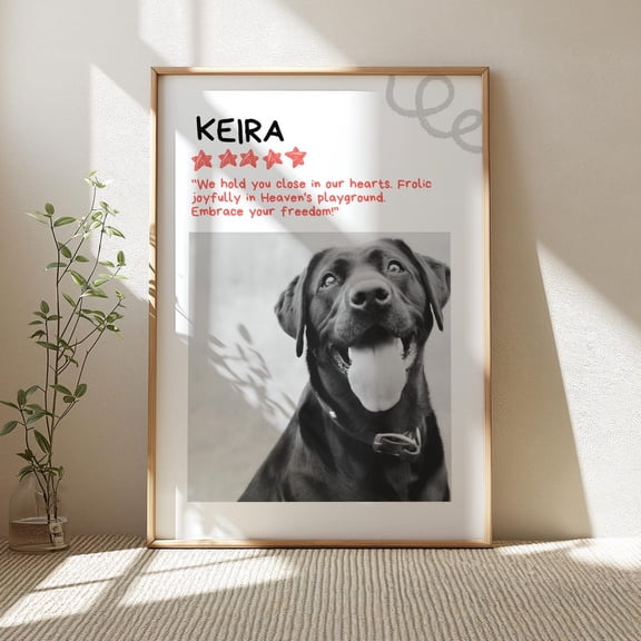 Custom Pet Portrait, Cat Lover Gift, Cat Memorial, Dog Memorial Gift, Pet Loss Gift, Portrait From Photo, Personalized Pet Portrait, Digital, Stretched Canvas Size 8x12