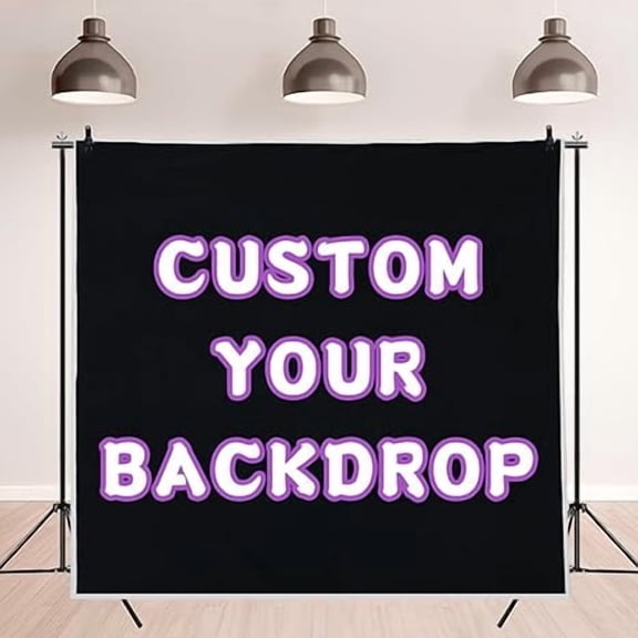 Custom Photo Backdrop Personalized Customized Background Banner for Party Studio Decor 3*5FT