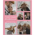 thumbnail image 1 of Custom Photo Blanket Personalized Picture Blanket Customize Photoblankets, Design Photo Collage Throw Blanket for Valentine Birthday Anniversary Wedding Gifts Blankets, 1 of 5