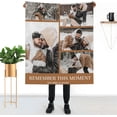 thumbnail image 1 of Custom Photo Blanket Personalized Picture Blanket Customize Photoblankets, Design Photo Collage Throw Blanket for Valentine Birthday Anniversary Wedding Gifts Blankets, 1 of 5