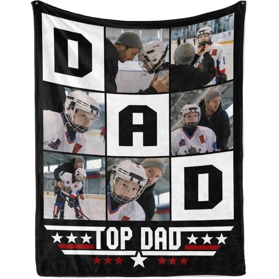 Custom Photo Blanket for Kids Adult Picture Personalized Blanket and Throw Flannel Customized Blanket Blankets