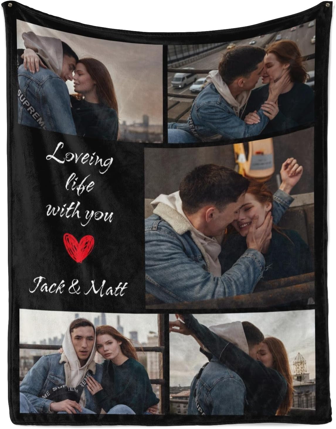 Custom Photo Blanket for Kids Adult Picture Personalized Blanket and Throw Flannel Customized Blanket Blankets