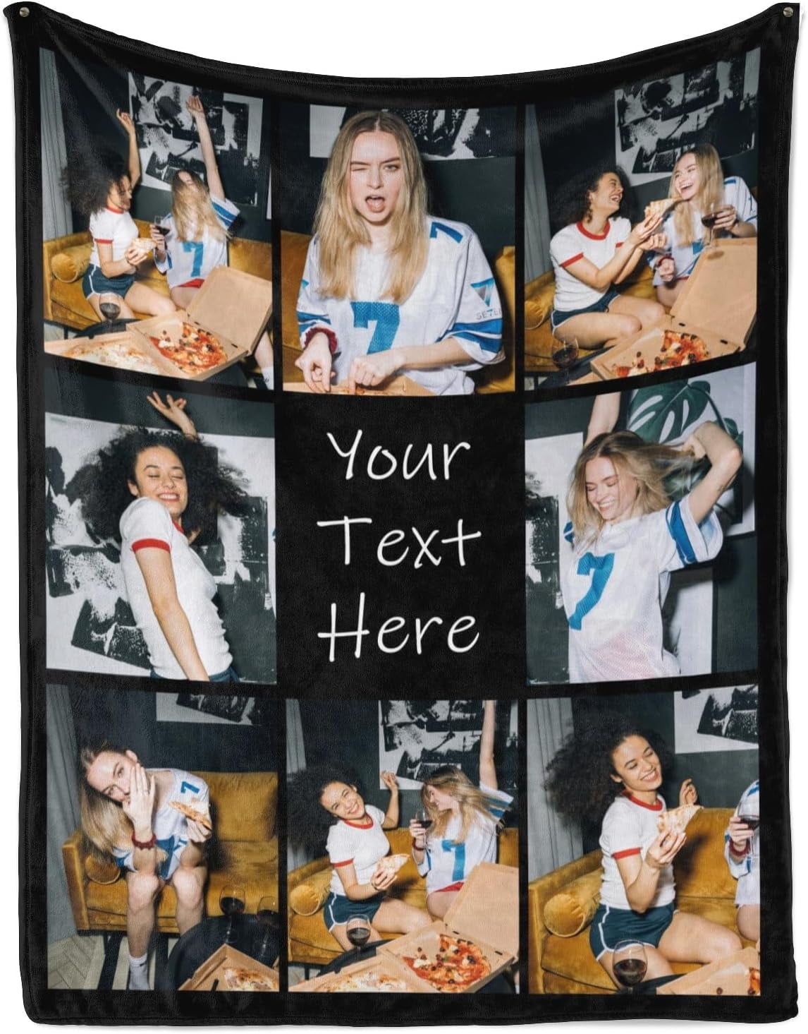 Custom Photo Blanket for Kids Adult Picture Personalized Blanket and Throw Flannel Customized Blanket Blankets