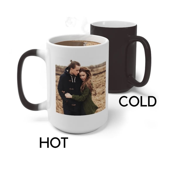 Custom Photo Color Change Mug Personalized Heat Activated Mug