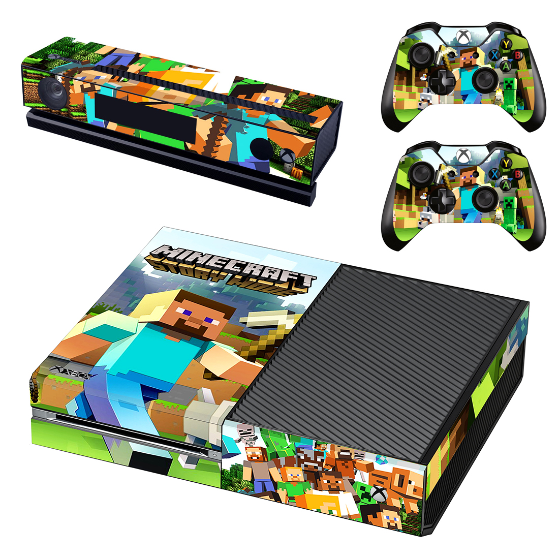 Custom Photo Full Body Vinyl Skin Stickers for Xbox One Console and ...
