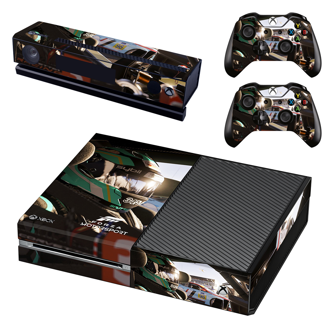 Exbox Sticker Custom Photo Full Body Vinyl Skin Stickers for Xbox One Console and ...
