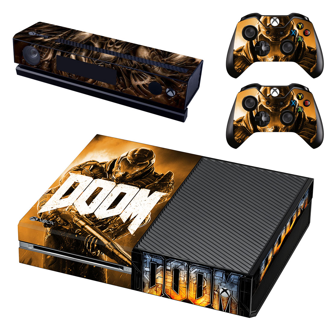 Custom Photo Full Body Vinyl Skin Stickers for Xbox One Console and ...
