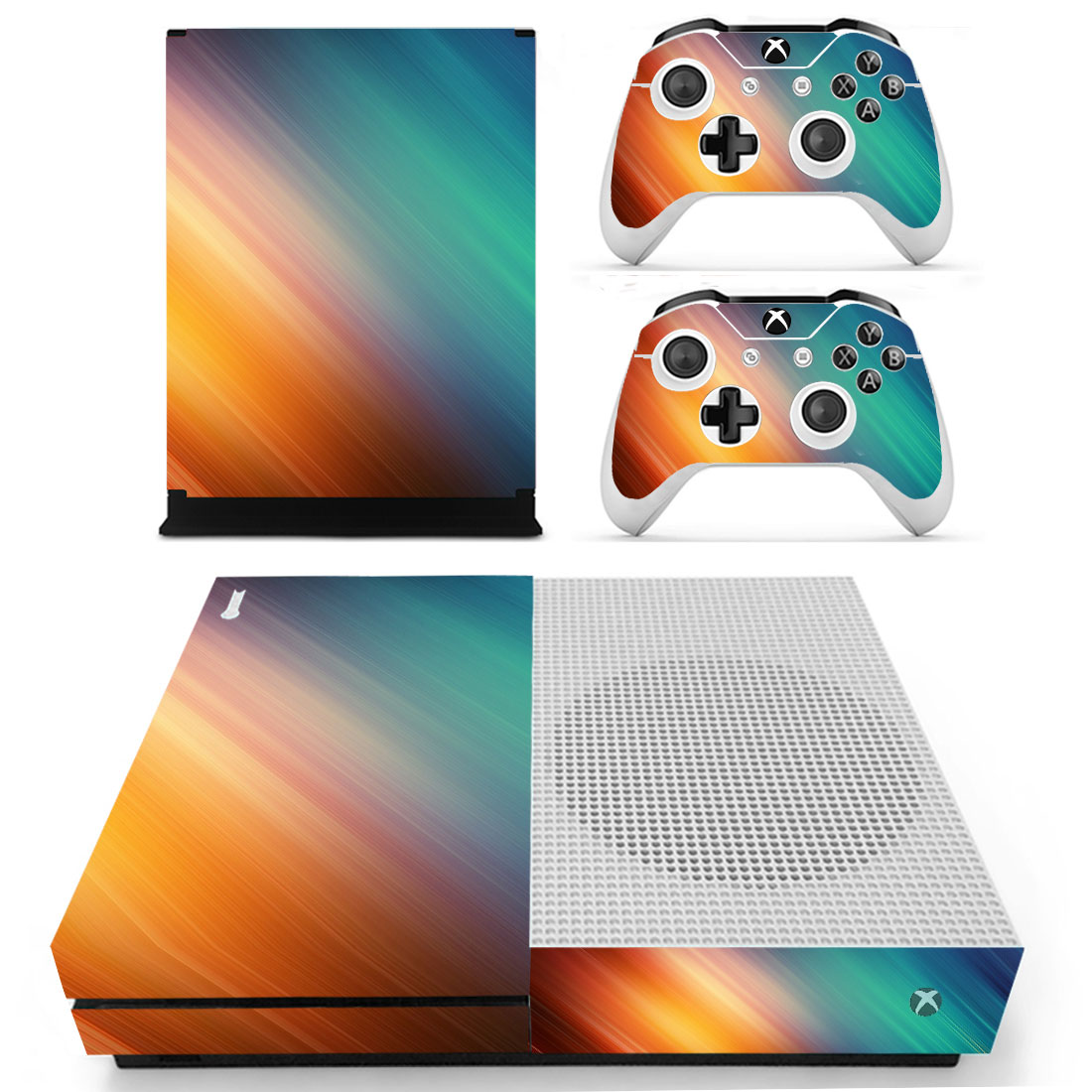 Custom Photo Full Body Vinyl Skin Stickers for Xbox One S Console and ...