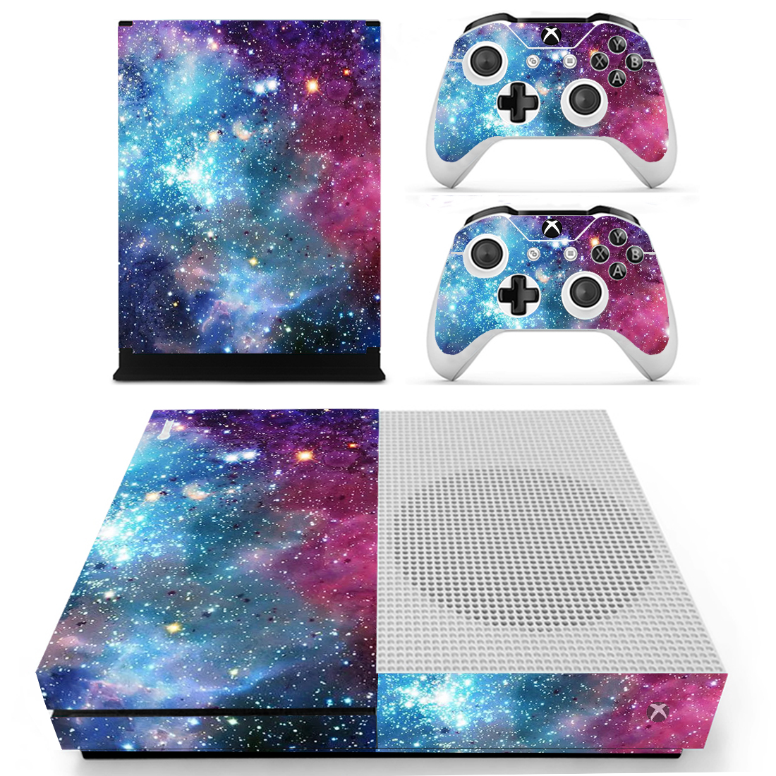 Custom Photo Full Body Vinyl Skin Stickers for Xbox One S Console and ...