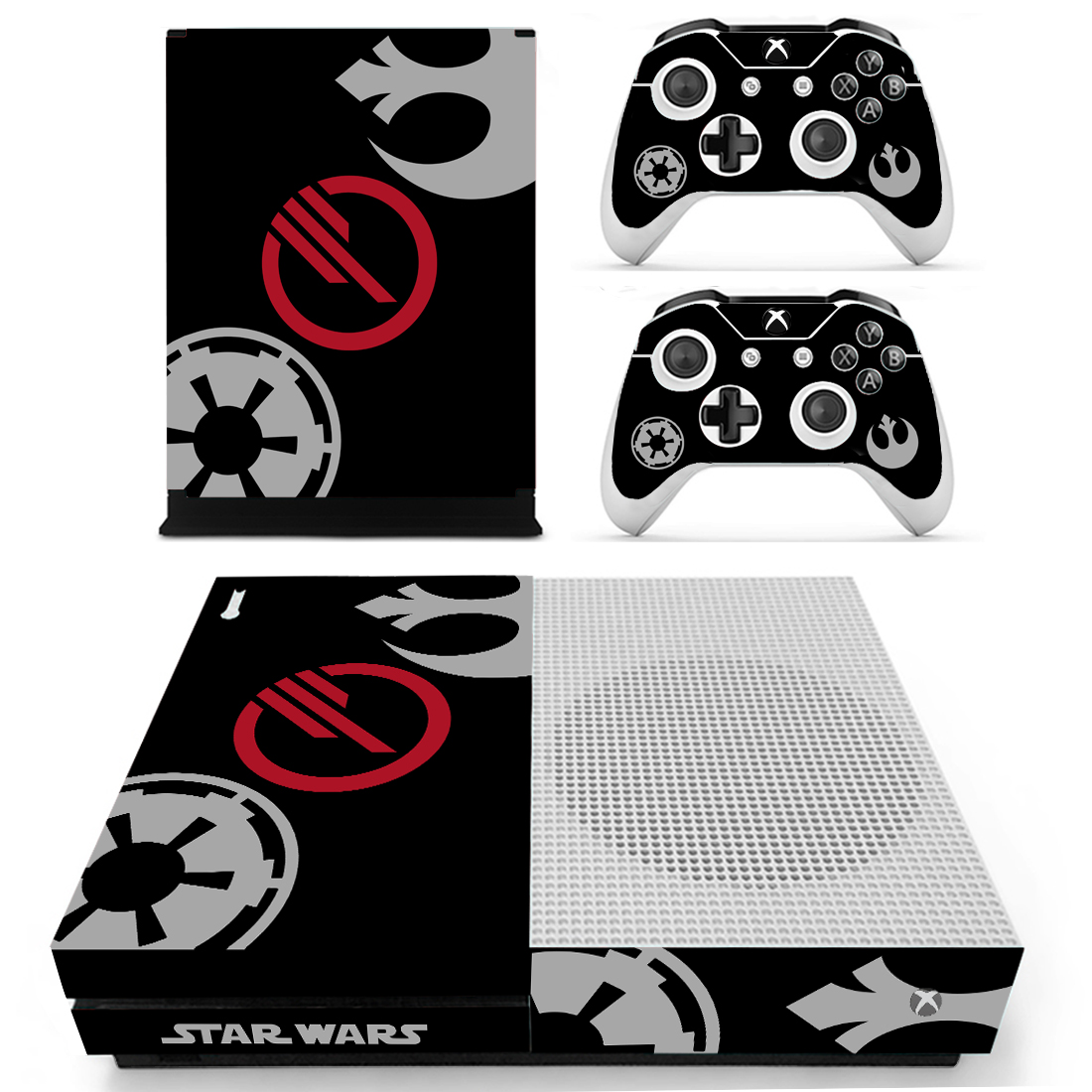 Custom Photo Full Body Vinyl Skin Stickers for Xbox One S Console and ...