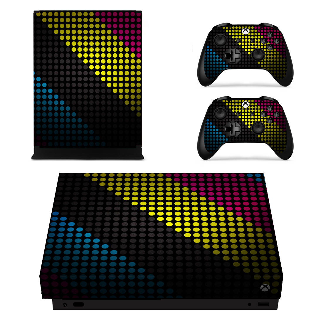 Custom Photo Full Body Vinyl Skin Stickers for Xbox One X Console and ...