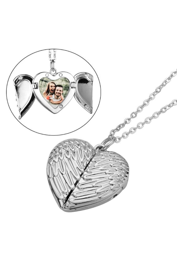 Custom Photo Heart Lockets - Sublimation Necklace - Meaningful Jewelry Gifts