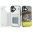 thumbnail image 1 of Custom Photo Phone Case for iPhone 17, Personalized Flip Wallet Phone Case with Card Slots, 1 of 8
