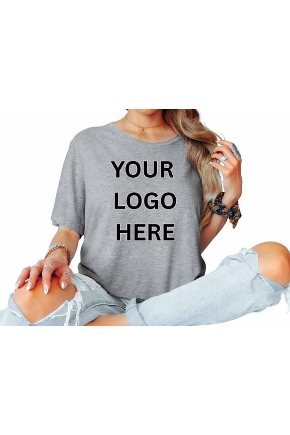 Custom Photo T-Shirt - Personalized Picture & Text Printing - High Quality Unisex Cotton Tee - Perfect Gift for Men & Women