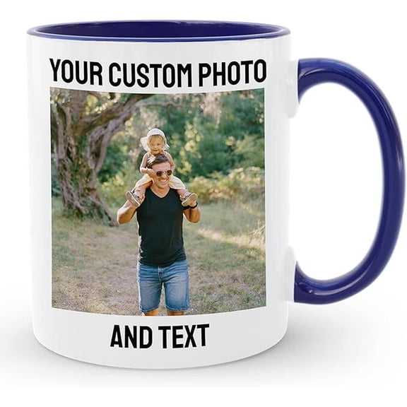Custom Photo Text And Logo Ceramic, Customized Tea Cup, AURORAVALLEY, 11oz-15oz Mug
