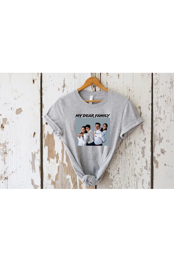 Custom Photo and text shirt Your Photo and Any Text Tshirt Custom Tshirt Picture Women You