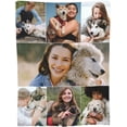 thumbnail image 1 of Custom Picture Blankets for Couples Girlfriends Personalised Blanket with 9 Photos Text Customised Throw Blanket Gifts for Adults Kids Birthday Christmas New Year Mothers Fathers Valentines Day, 1 of 5