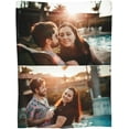 thumbnail image 1 of Custom Picture Blankets for Couples Girlfriends Personalised Blanket with 9 Photos Text Customised Throw Blanket Gifts for Adults Kids Birthday Christmas New Year Mothers Fathers Valentines Day, 1 of 5