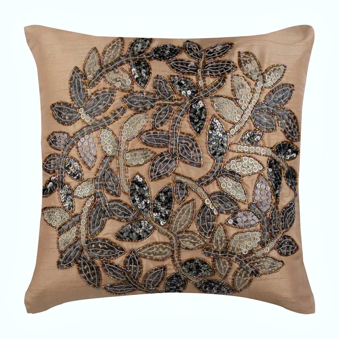 https://i5.walmartimages.com/seo/Custom-Pillow-Case-Leaf-Rings-12x12-Inches-Decorative-Throw-Beige-Silk-Pillow-Cover-Embellished-With-Sequins-Beads_43791b93-fdcb-4866-b69f-7dd40e77b436.56afe4e479d6af6967040eef14e04541.jpeg