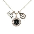 thumbnail image 1 of Custom Player ID Soccer Necklace (#30, One Size), 1 of 2
