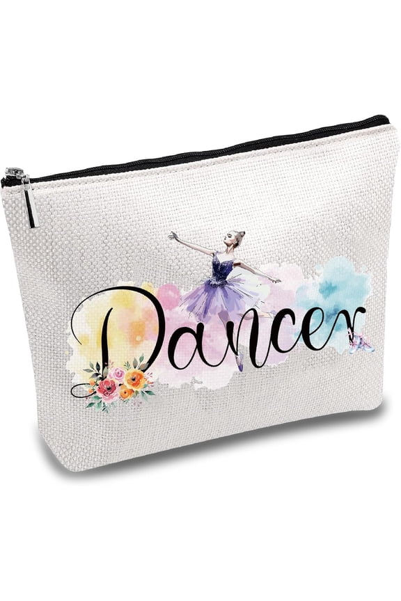 Custom Polycotton Printed Canvas Storage Bags Rectangle Metal 18x25cm Zipper Pouches Word