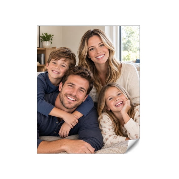 Custom Poster Print, Laminated Non-Adhesive Photo Paper Poster, Picture Wall Art for Home, Bedroom, Living Room and Office