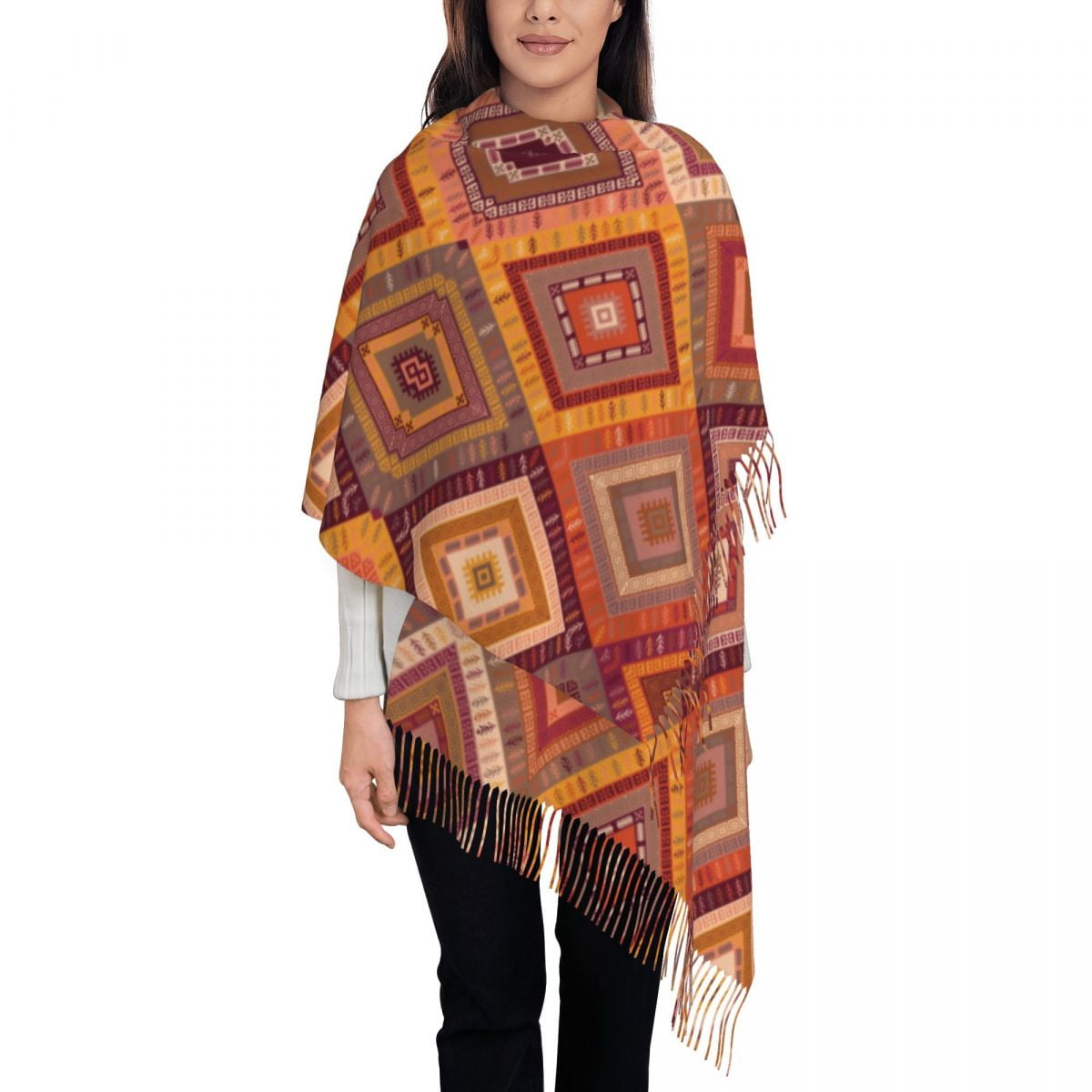 ethnic shawls and wraps