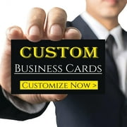 Custom Printed Business Cards 2" x 3.5" 16PT Premium Front & Back Sides Business Card Designs (1000)